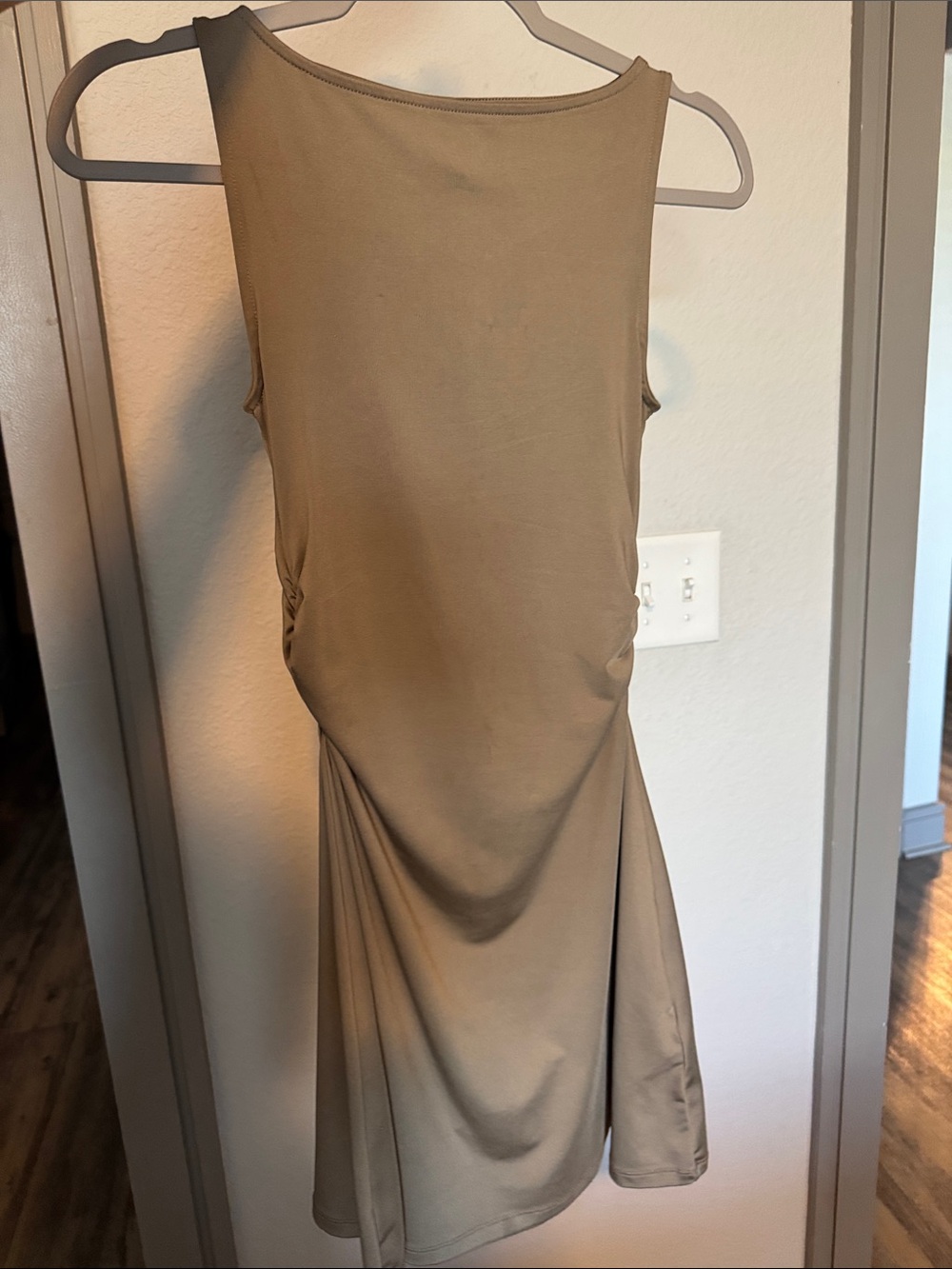 H&M Sleeveless Mini Dress - Tan